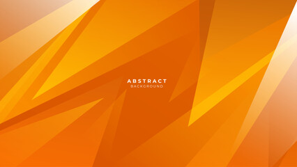 Geometric orange shapes wallpaper for poster, certificate, presentation, landing page