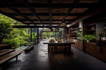 Beautiful Balinese home, Generative Ai