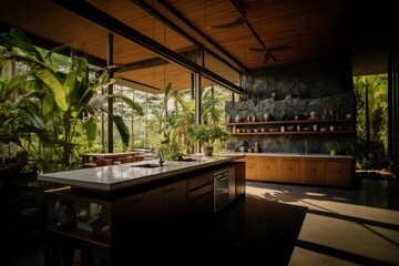 Beautiful Balinese home, Generative Ai