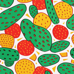 Seamless Colorful Cactus Pattern.

Seamless pattern of Cactus in colorful style. Add color to your digital project with our pattern!