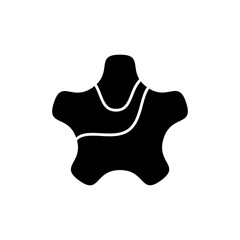 Star silhouette icon, unique vector illustration in trendy style. Editable graphic resources for many purposes.