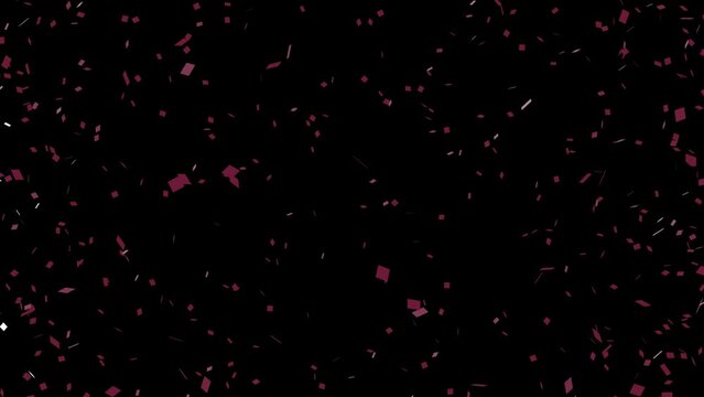カタールの国旗が砕け散ります。背景はアルファチャンネル(透明)です。