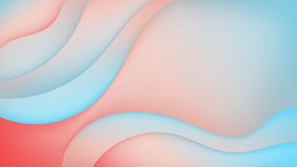 Abstract Gradient Pink Blue liquid background. Modern background design. Dynamic Waves. Fluid shapes composition. Fit for website, banners, brochure, posters