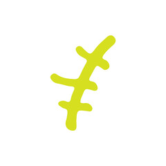 cute comic symbol element