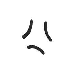 angry symbol element