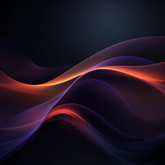 Colorful abstract soft line 3d gradient background design