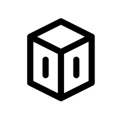 cube shape icon math sign