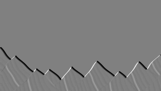 Emboss gray Simple Moving Background. Slow Movement