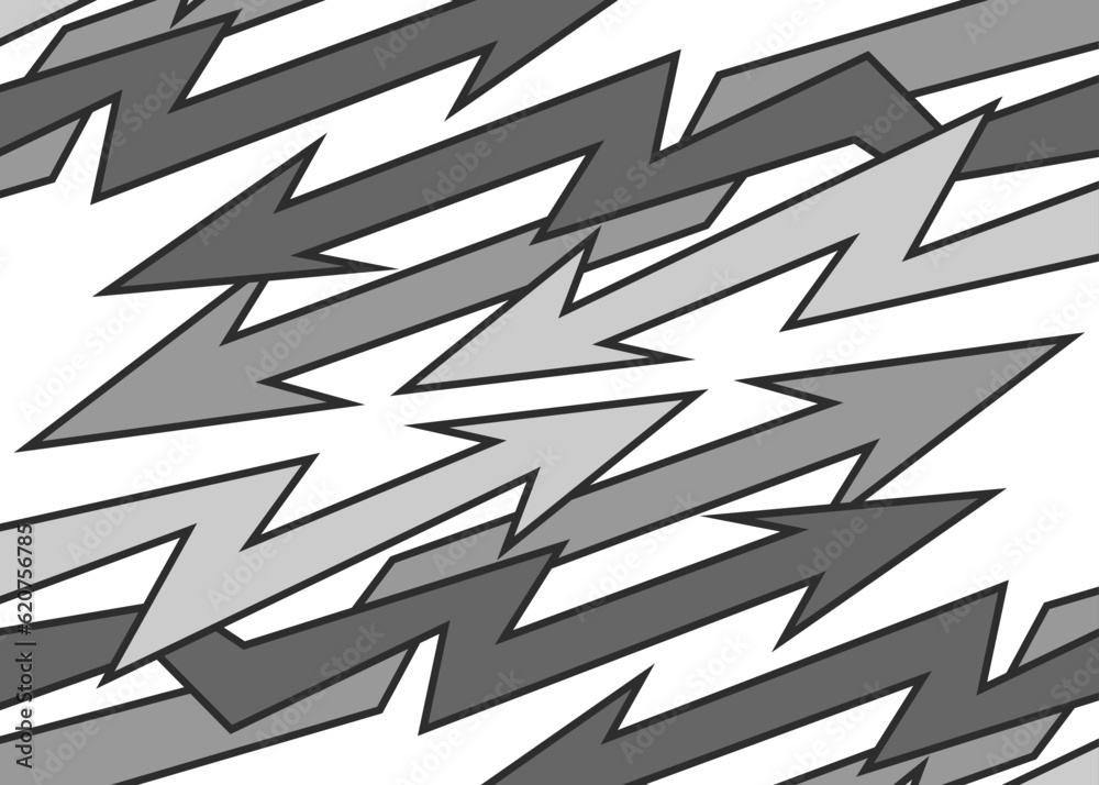 Poster abstract background with seamless arrow pattern. arrow line pattern