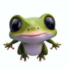 Virtual Hopper: AI's 3D Frog, Generative AI