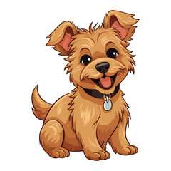 Cute dog vector 