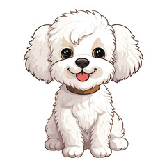 Cute dog vector 