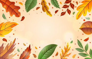 Fall Floral Background