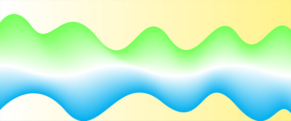 Beautiful and stylish new and colorful wave and light yelow background-01