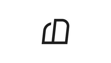 Obraz premium unique and modern logo a line