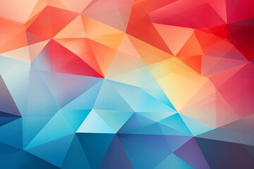 Obraz premium Contemporary Geometric Patterned Background Created with Generative AI