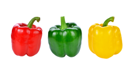 red green yellow pepper transparent png
