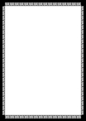 내용물을 넣어 꾸밀수 있는 배경 틀 벡터 일러스트