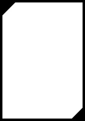 내용물을 넣어 꾸밀수 있는 배경 틀 벡터 일러스트