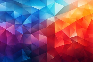 Obraz premium Contemporary Geometric Patterned Background Created with Generative AI