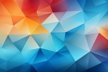 Obraz premium Contemporary Geometric Patterned Background Created with Generative AI