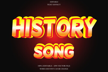 Editable Text Effect Emboss Style