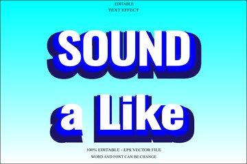 Editable Text Effect Emboss Style