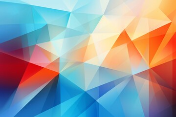 Obraz premium Contemporary Geometric Patterned Background Created with Generative AI