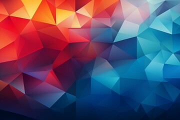 Obraz premium Contemporary Geometric Patterned Background Created with Generative AI