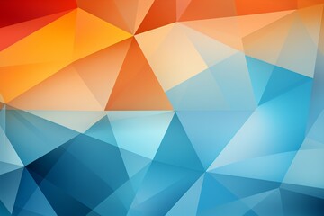 Fototapeta premium Contemporary Geometric Patterned Background Created with Generative AI