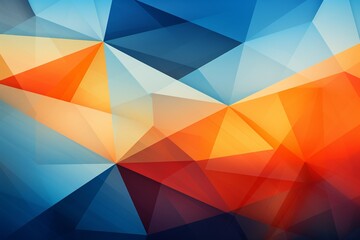 Obraz premium Contemporary Geometric Patterned Background Created with Generative AI