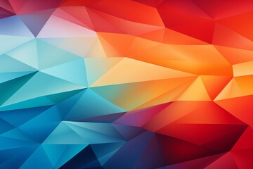 Obraz premium Contemporary Geometric Patterned Background Created with Generative AI