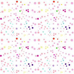 colorful circle vector geometric pattern, tiles, fabric, paper, wrapping and decorations. Abstract background.