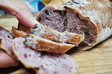 sliced wholegrain bread