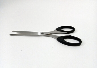 scissors on a white background