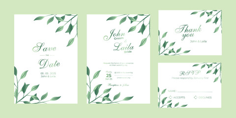  luxury wedding invitation template