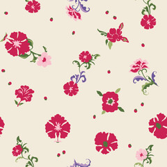 Flowers oriental style.