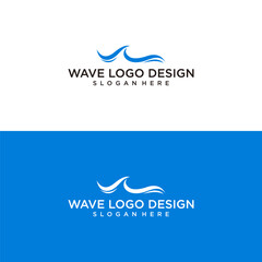 wave logo design