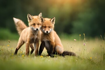 red fox vulpes