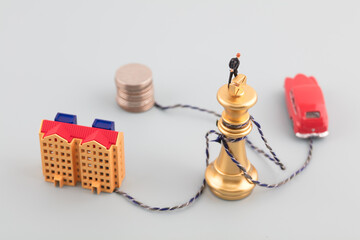 Various assets under the name of micro creative wealthy individuals