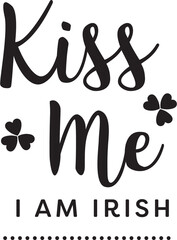 Digital png illustration of st patrick's day text on transparent background