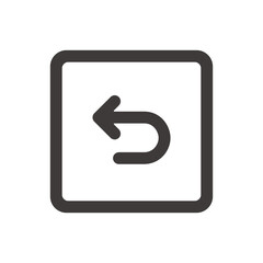 製品設計やアプリ開発やプログラミングに最適な、シンプルで使いやすい四角で囲まれた矢印アイコン7