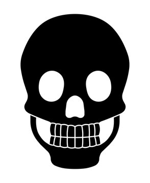 recommend clip art: 骸骨のシルエット