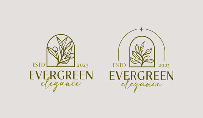 Leaf Flower Plant Handdrawn Logo Icon. Universal creative premium symbol. Vector sign icon logo template. Vector illustration