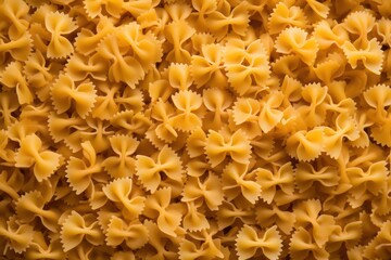 Farfalle pasta background