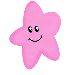 pink star
