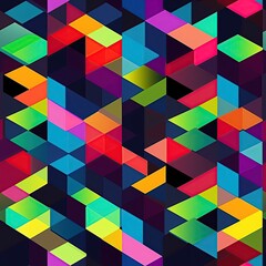 Trendy Geometric Patterns: Vibrant Abstractions
This collection title highlights the key features of your pattern collection, emphasizing the trendy nature of the designs and the use of vibrant color.