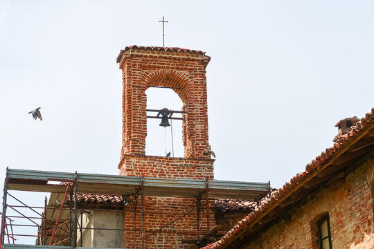Montesano church christian religion panorama landscape vision exterior interior statue