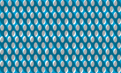 abstract background with circles, seamless pattern with dots, double layer of blue and gray polka dot repeat pattern seamless style design for fabric printing or wallpaper