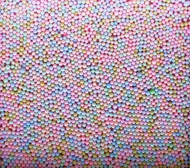 Pastel polystyrene foam texture for background.